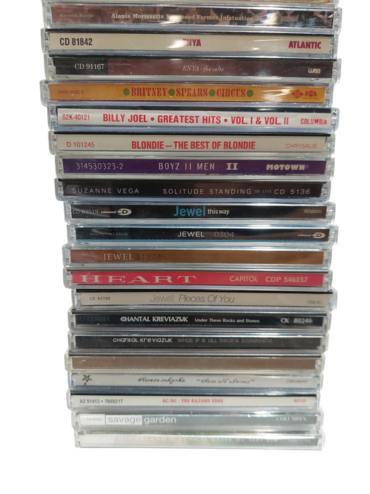 Bundle of 57 Various Artists CD's in Cases with Manuals  =