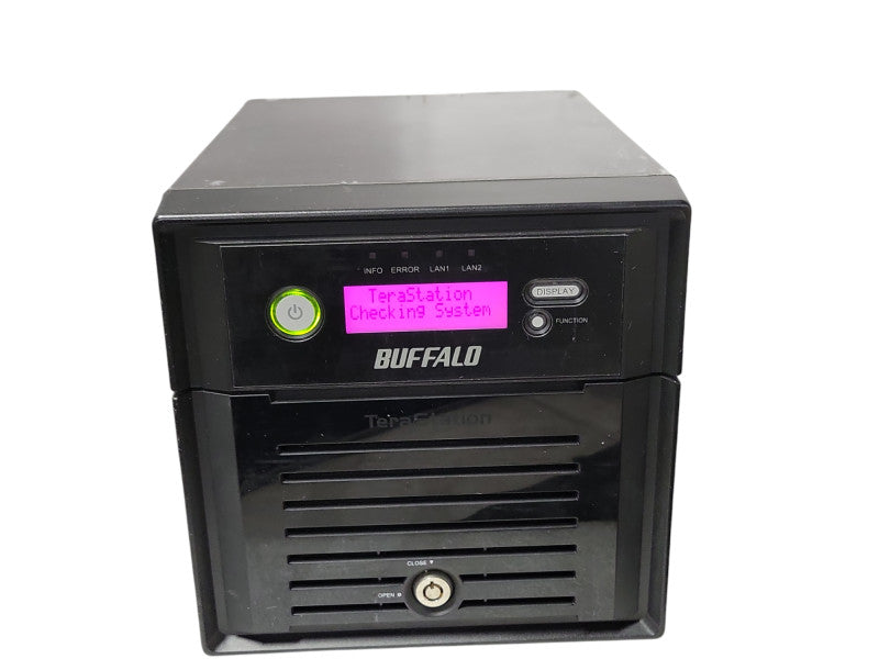 Buffalo TeraStation 5200DN 2-Bay Network attached storage WS5200D0402WR2, SEE _