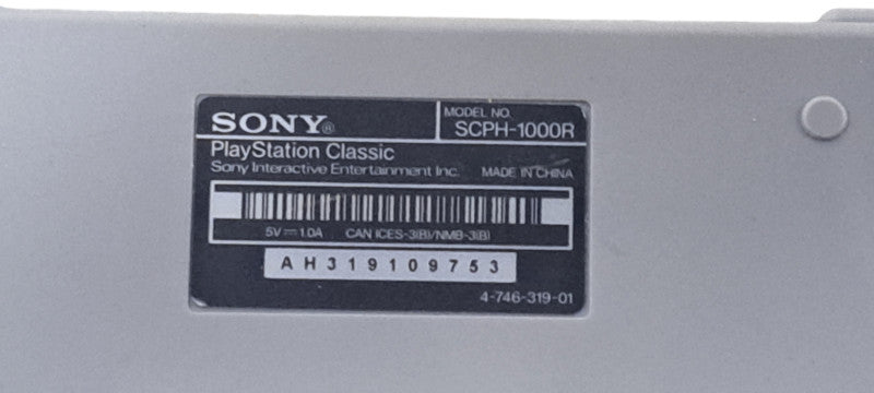 Sony Playstation Classic Mini Model SCPH-1000R | READ
