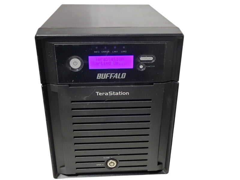 Buffalo 4-Bay Network Attached storage WS-QV4.0TL/R5, No HDD, READ Q_
