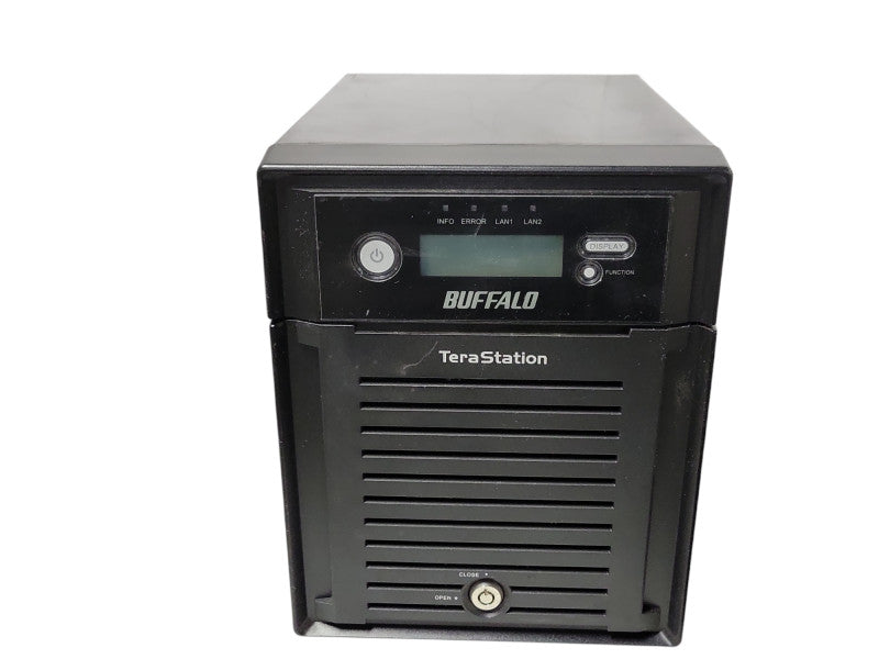 Buffalo 4-Bay Network Attached storage WS-QV4.0TL/R5, No HDD, READ Q_