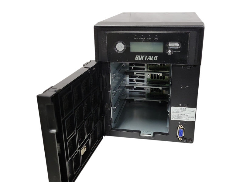 Buffalo 4-Bay Network Attached storage WS-QV4.0TL/R5, No HDD, READ Q_