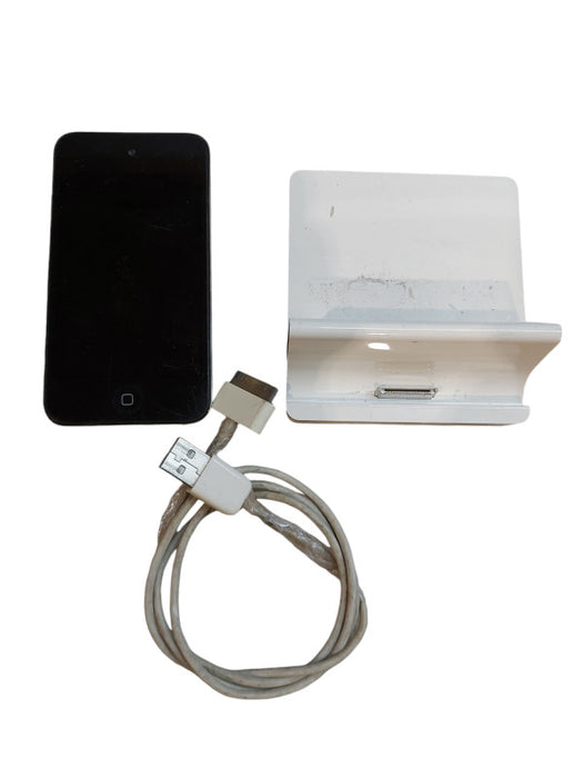 Apple iPod Touch 4, 8GB capacity with USB Cable and Apple Dock