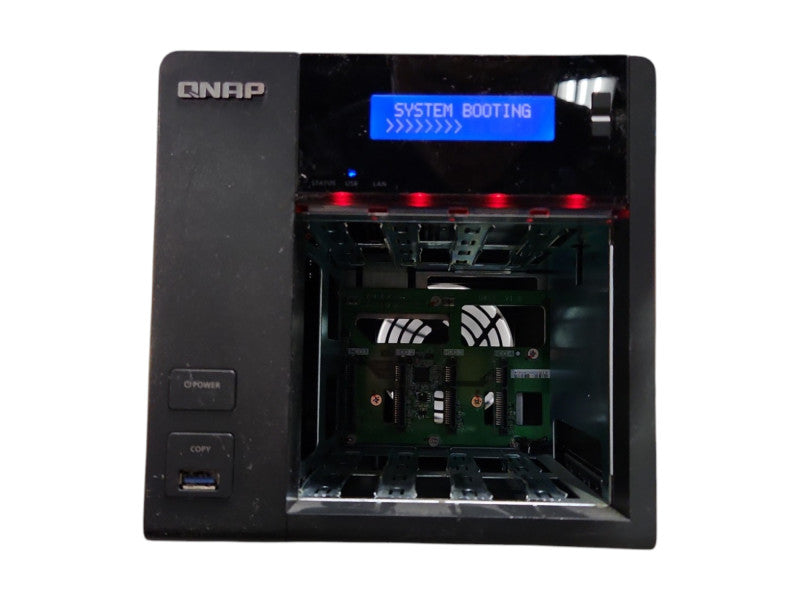 QNAP TS-453 Pro 4-Bay NAS, No Caddies & HDD, READ