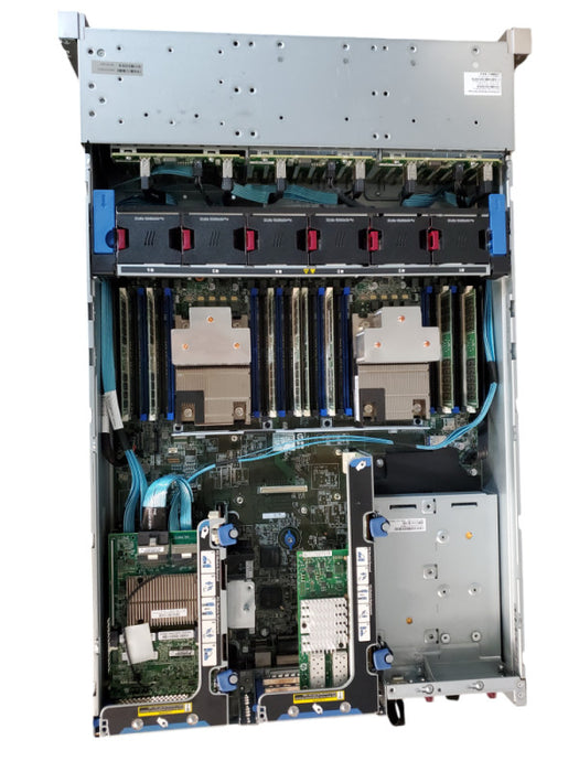 HP ProLiant DL380 Gen9 | 2x Xeon E5-2667 v4 | 128GB DDR4 | No HDD | P840