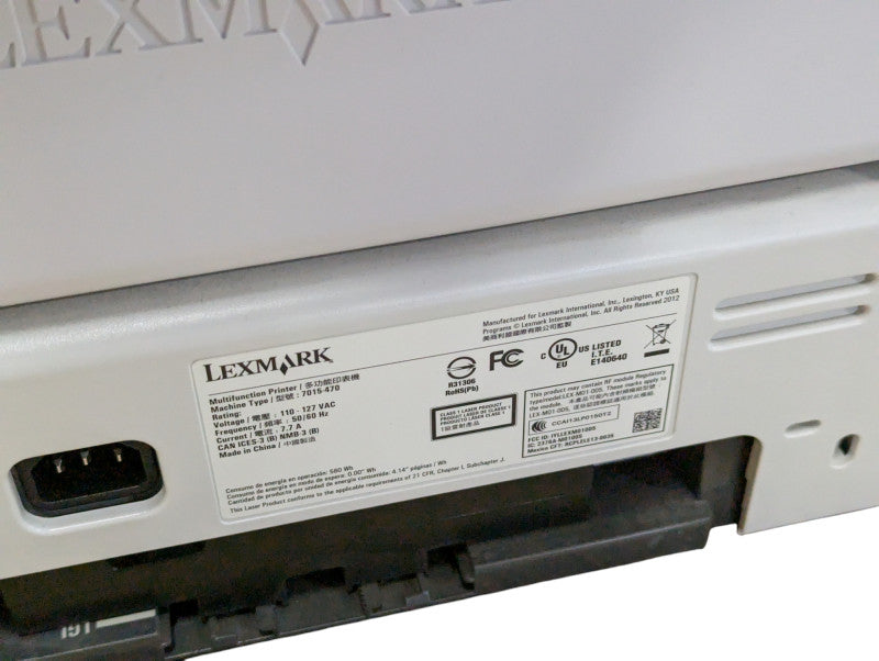 Lexmark MX410de All-In-One Laser Printer Monochrome Auto Duplex READ  -