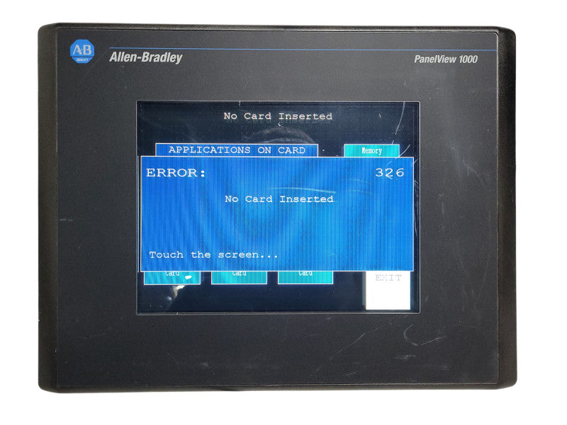 ALLEN BRADLEY 2711-T10C3 PANELVIEW 1000 READ $