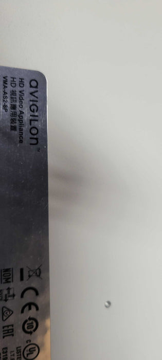 Avigilon VMA-AS2-8P HD Video Appliance w/ 1x HDD Tray, READ Q_