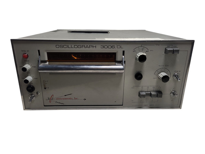 B&F instruments Inc. oscilloscope 3006/DL READ $