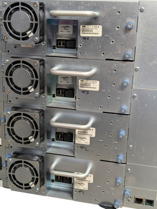 HP Tape Library StorageWorks MSL8096 with 4x LTO4 Drives PLEASE READ  -