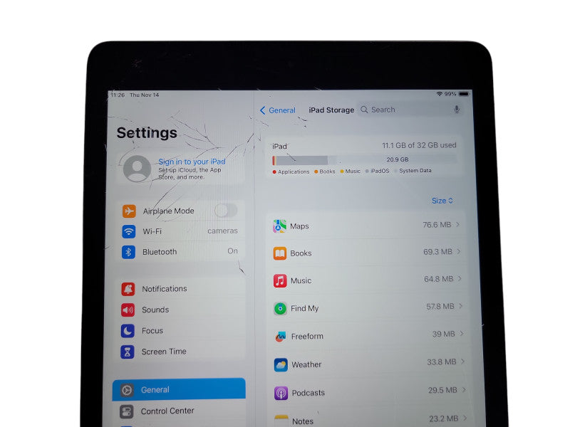 Apple iPad 7th Gen - 32GB - Black [Read] (