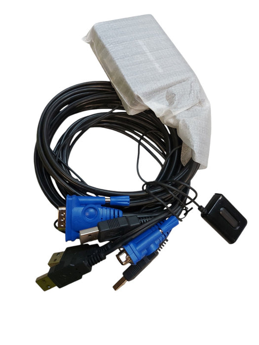 IOGEAR 2-Port USB Two Computer KVM Switch GCS22U
