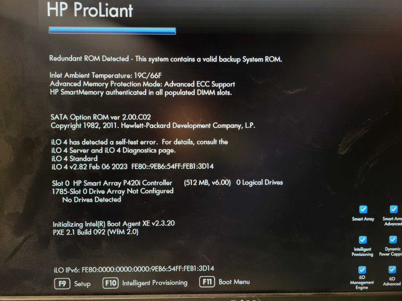 HP ProLiant DL380p Gen 8 | 2x Xeon 2670 0 | 64GB DDR3 | No HDD | P420i $