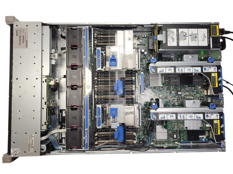 HP ProLiant DL380p Gen 8 | 2x Xeon 2670 0 | 64GB DDR3 | No HDD | P420i $