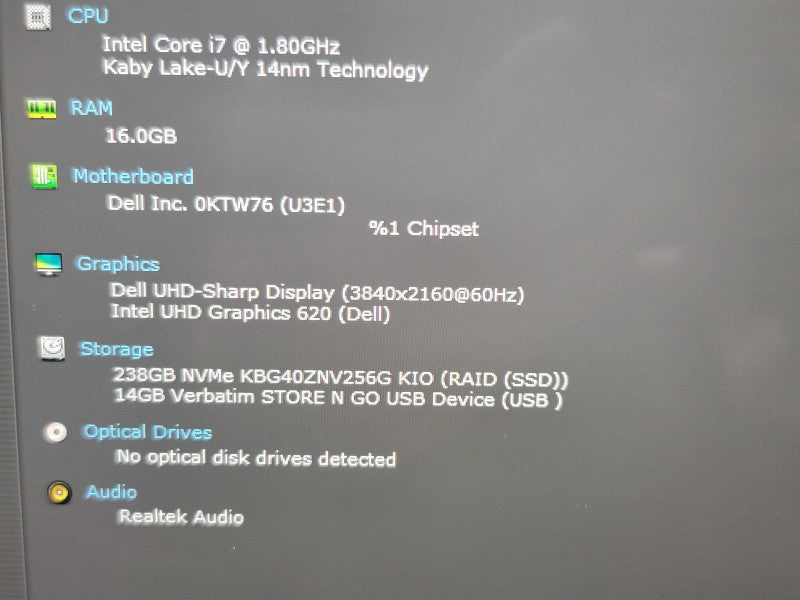 Dell XPS 13 9380| i7-8565U| 16GB DDR3L| 256GB SSD 4K TOUCH! β Lap200