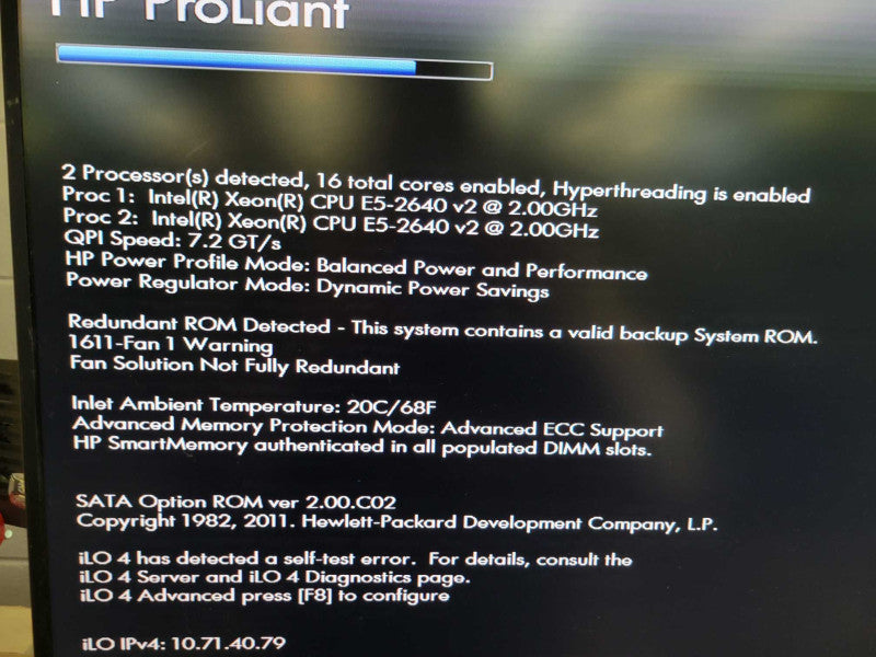 HP ProLiant DL360P Gen8 - 2x Xeon E5-2640 v2 | 16GB AM | NO HDD | P420i %