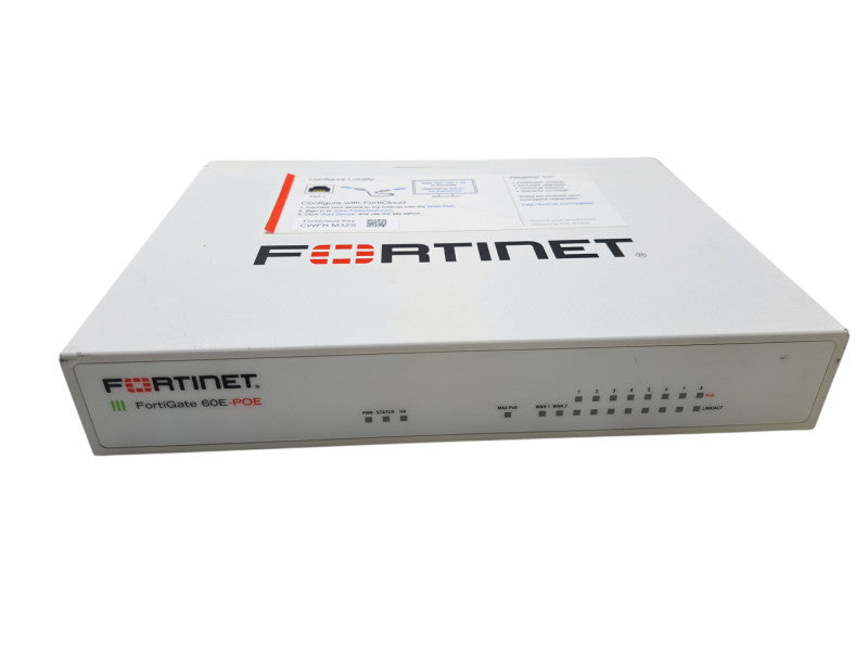 Fortinet FortiGate FG-60E-POE | Network Security-Firewall Appliance *READ*