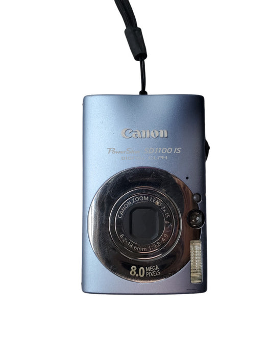 Canon PowerShot SD1100 IS Digital Elph | 8.0MP Digital Camera | w/ Battery