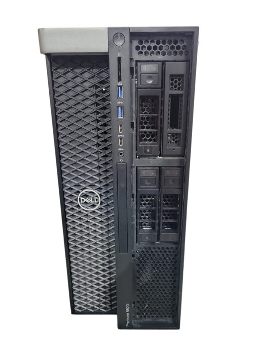 Dell Precision 5820 Tower Workstation, Xeon W-2123 3.60GHz, 64GB DDR4, No GPU/PSU !