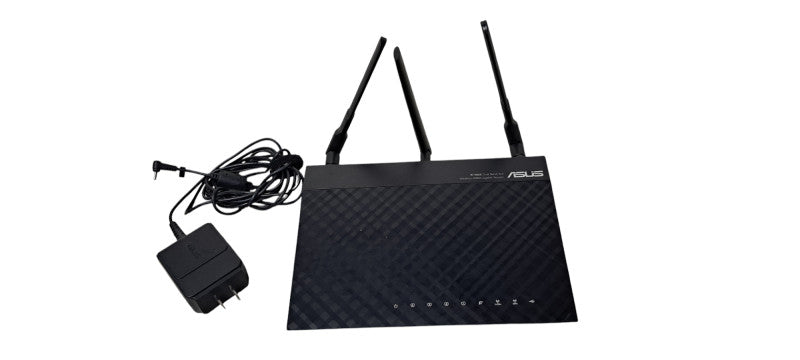 ASUS RT-N66U Dual-Band 3x3 Wireless N900 Gigabit Router Wi-Fi W/Power Adapter