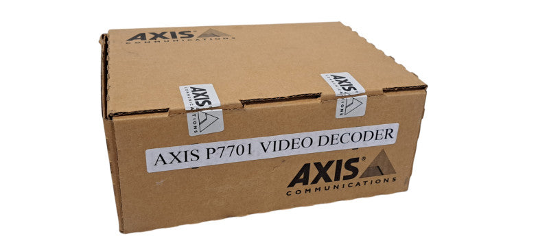 New in Open Box AXIS P7701 Video Decoder IP to Display Monitor 0319-001-02