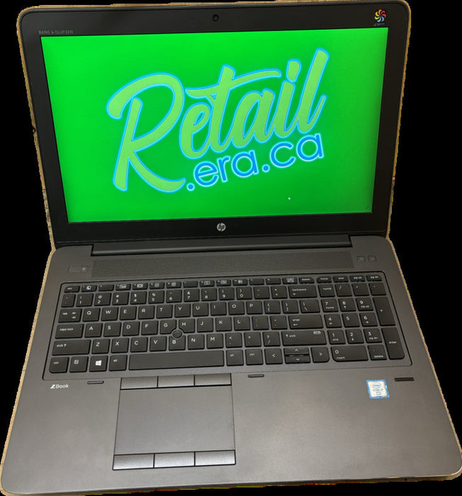 HP ZBook 15 G3 i7-6820HQ QUADRO M2000M 4GB GPU 4K LCD 24GB RAM 512SSD  Lap200
