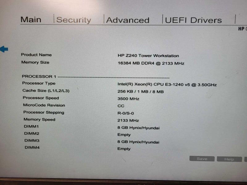 HP Z240 Workstation | Xeon E3-1240 v5 @ 3.5Ghz, 16GB DDR4, Quadro K2200 $