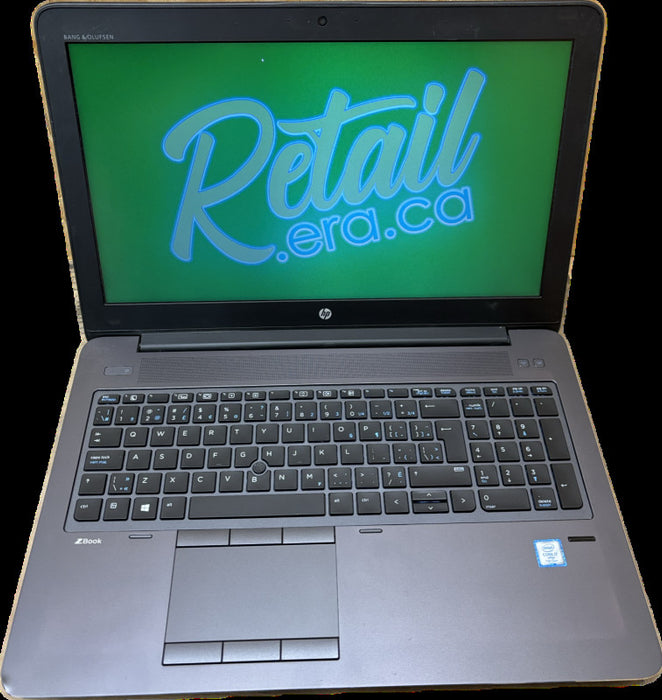 HP Zbook 15 G4 i7-7820HQ QUADRO M2200 4GB GPU 32GB RAM 512GB SSD READ!  Lap200