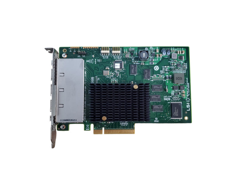 LSI SAS 9201-16e H3-25519-00A PCIe 16-Port SATA SAS HBA Card
