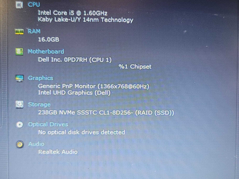 Dell Latitude 3410| i5-10210U| 16GB DDR4| 256GB SSD  Qβ Lap200