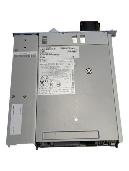 IBM LTO 6 Ultrium FC 8Gb Tape Drive 35P1982   Q-
