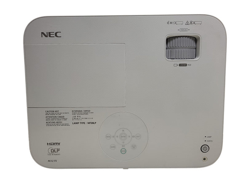 NEC NP-M323X DLP Projector 3D 3200 ANSI Lumens READ $
