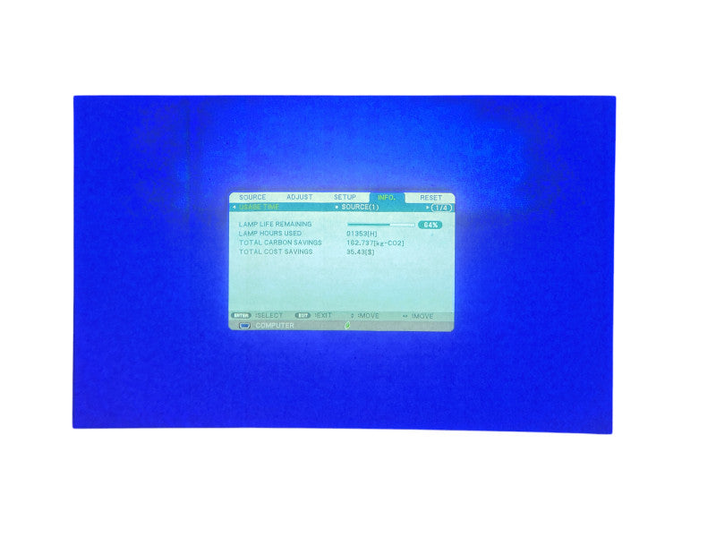 NEC NP-M322W WXGA DLP Projector READ $