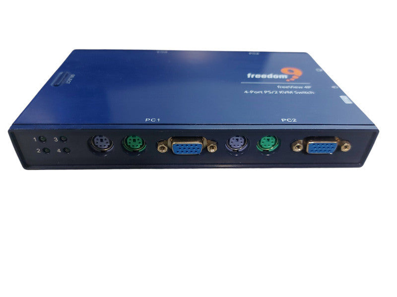 Freedom 9 Freeview 4 Port PS/2 KVM Switch