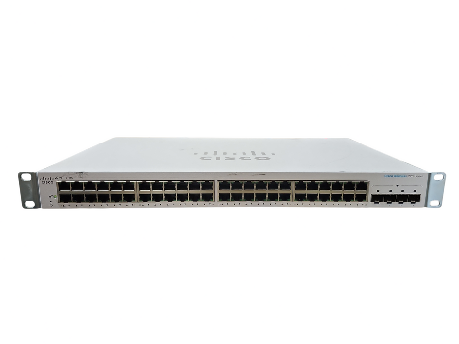 Cisco Business CBS220-48T-4G 48 Port Smart Eligible Ethernet Switch
