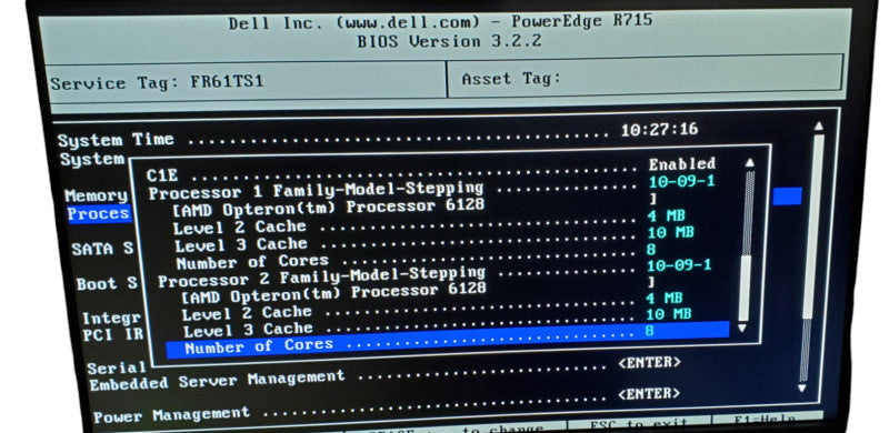 Dell PowerEdge R715 | 2x AMD Opteron 6128 | 64GB DDR3 | No HDD | PERC H700