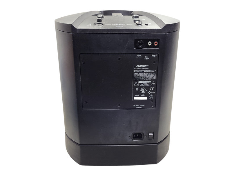 Bose L1 Compact Power Stand portable PA speaker system 100-240V ~50/60Hz 200W $