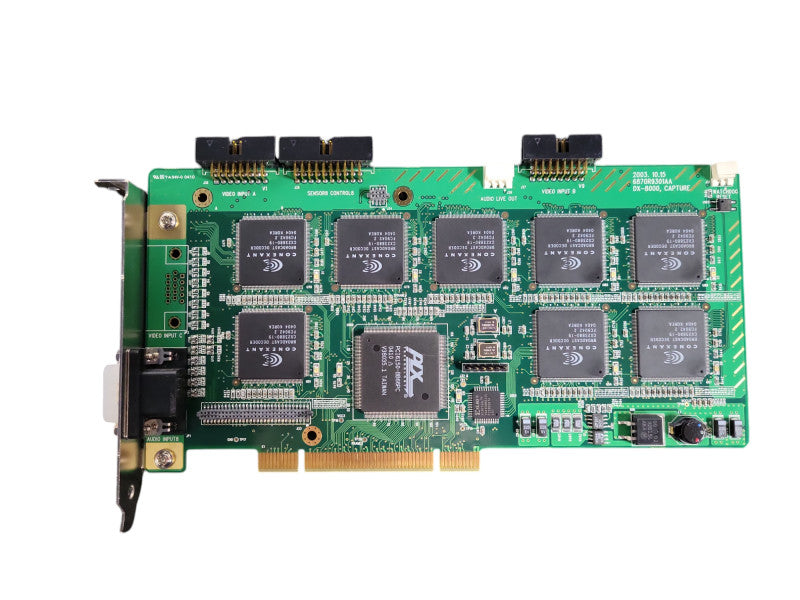 Pelco DX-8000 Video capture Card 2003 10.15 6870R9301AA Q!