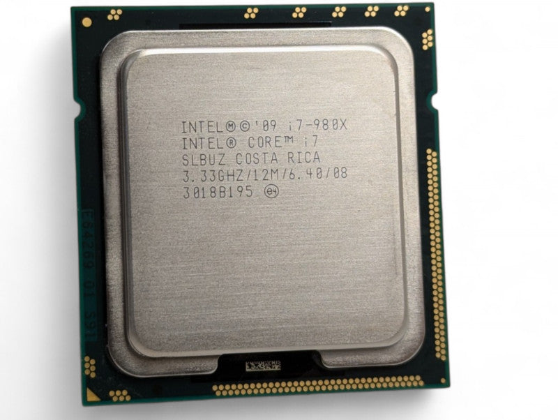 Intel Core i7-980X Extreme 6 Core 12 Thread SLBUZ Unlocked FCLGA1366 CPU -