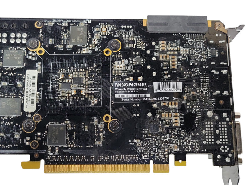 EVGA GeForce GTX 970 SC 04G-P4-2974-KR 4GB GGDDR5 Graphics Card _