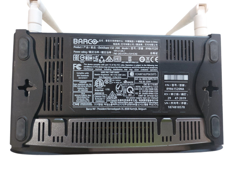 Barco Clickshare CSE-200 Wireless Presentation System
