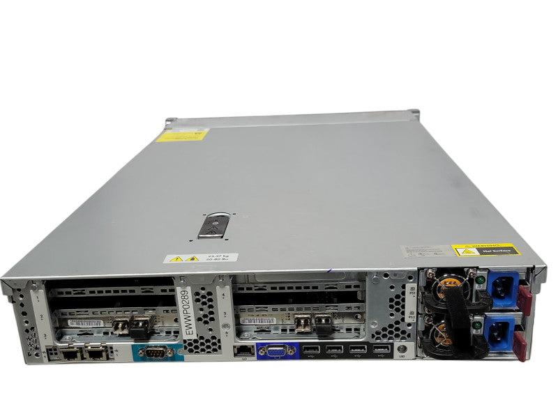 HP Proliant DL380p Gen8, 2x Xeon E5-2670 2.6GHz, 64GB RAM, 2x PSU, 2.5" SEE _