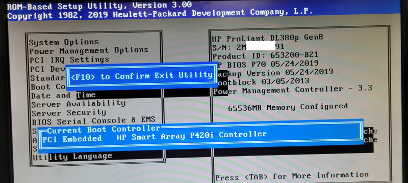 HP Proliant DL380p Gen8, 2x Xeon E5-2670 2.6GHz, 64GB RAM, 2x PSU, 2.5" SEE _