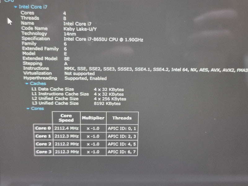 Lenovo ThinkPad X1 Yoga| i7-8650U|16GB DDR4| 256GB SSD  β Lap200