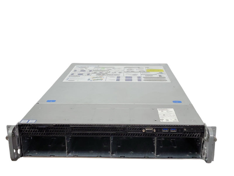 Intel S2600WF 2U Server, 2x Xeon Silver 4110 2.1GHz, 64GB DDR4, 1x PSU, 3.5" _
