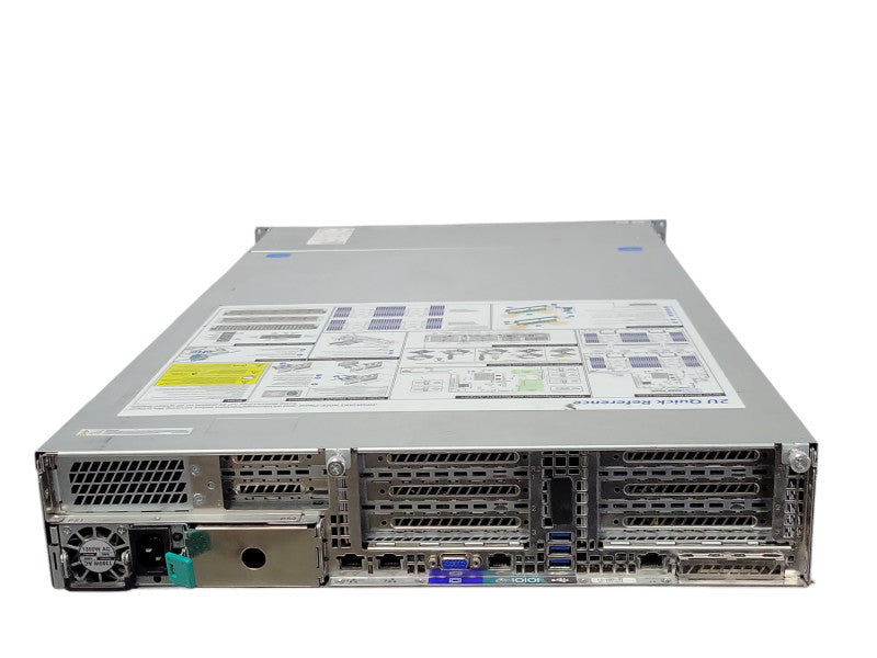 Intel S2600WF 2U Server, 2x Xeon Silver 4110 2.1GHz, 64GB DDR4, 1x PSU, 3.5" _