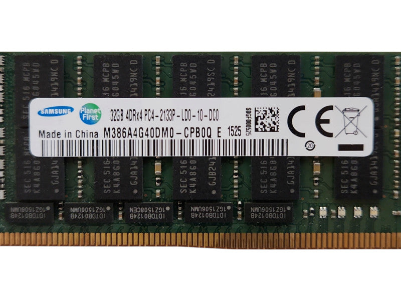 Samsung 32GB 4DRx4 PC4-2133P-LD0, DDR4, Server Memory Q
