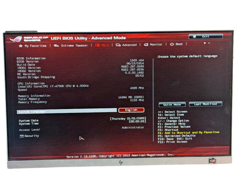 ASUS MAXIMUS VI FORMULA with Intel Core i7-4790K & 16GB RAM  -