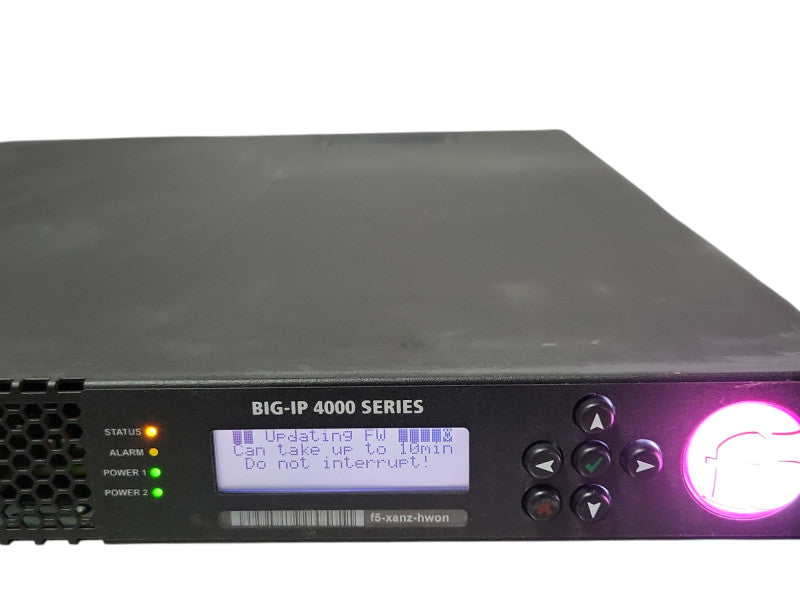 F5 Networks BIG IP 4000 Series Model 4000, 2x PSU, READ _