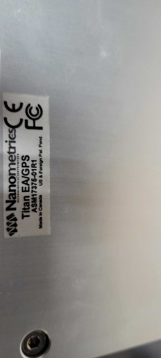 Nanometrics Titan EA/GPS ASM17375-01R1, read _